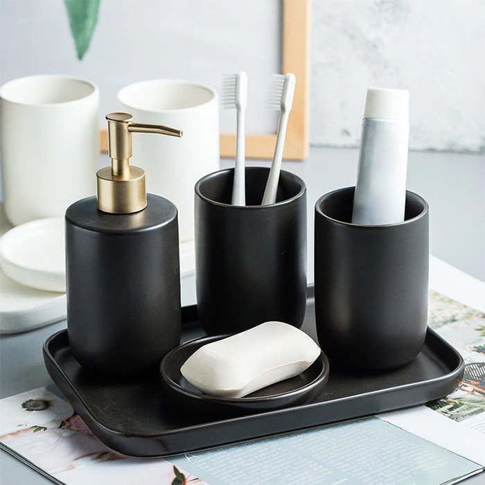 Bathroom Accessory Set · Shop Bathroom Organizers · the[objekt]